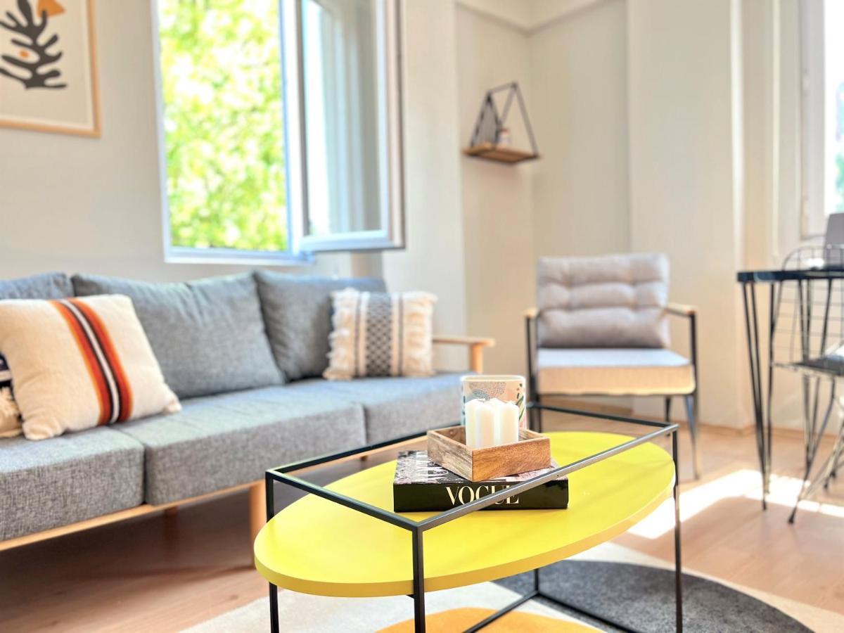 Wonder Homes- Cozy Flat, 2Br, Terrace, Cihangir, Frz3 Istambul Exterior foto