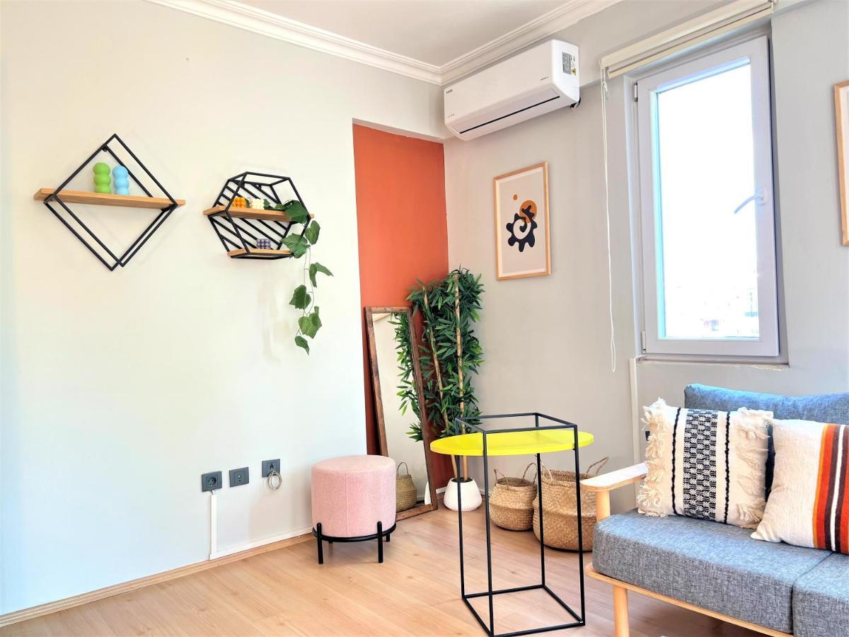 Wonder Homes- Cozy Flat, 2Br, Terrace, Cihangir, Frz3 Istambul Exterior foto